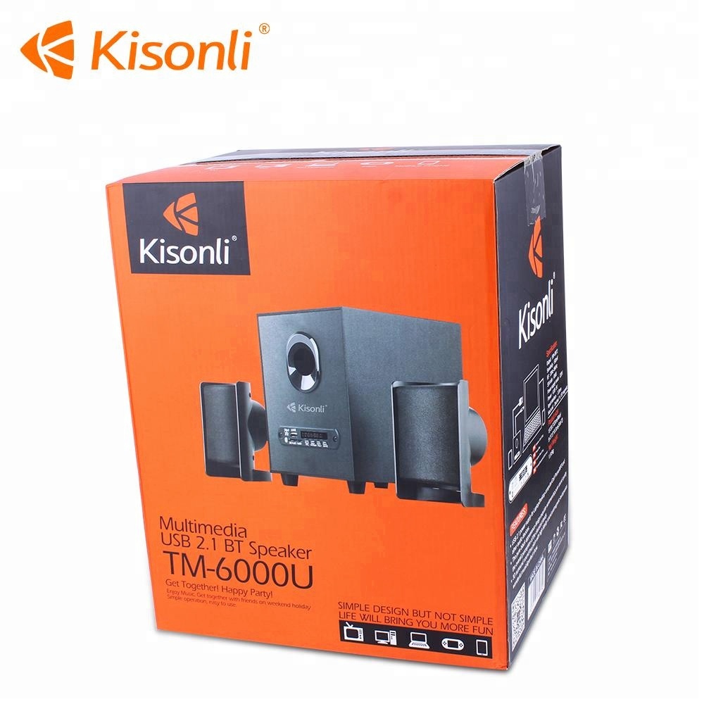 Loa Máy Vi Tính Laptop Bluetooth Để Bàn Chính Hãng Kisonli TM-6000U Loa Pc Bass Mạnh - CHÍNH HÃNG