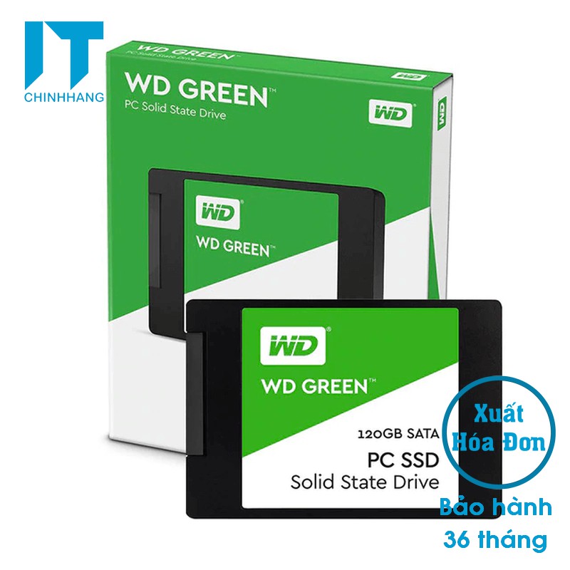 Ổ cứng SSD WD Green 120 GB SATA 2.5 inch - Hàng Chính Hãng