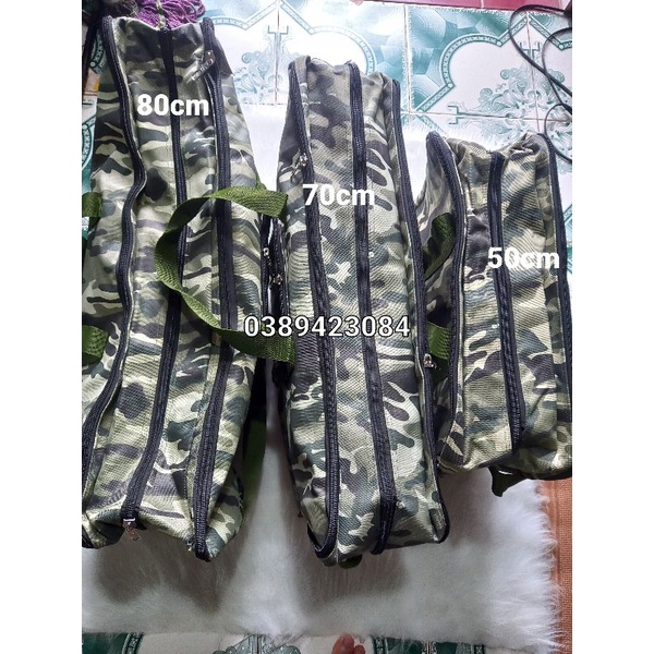 Túi đựng đồ câu vuông, sửa chữa du lịch 50cm,70cm 80cm