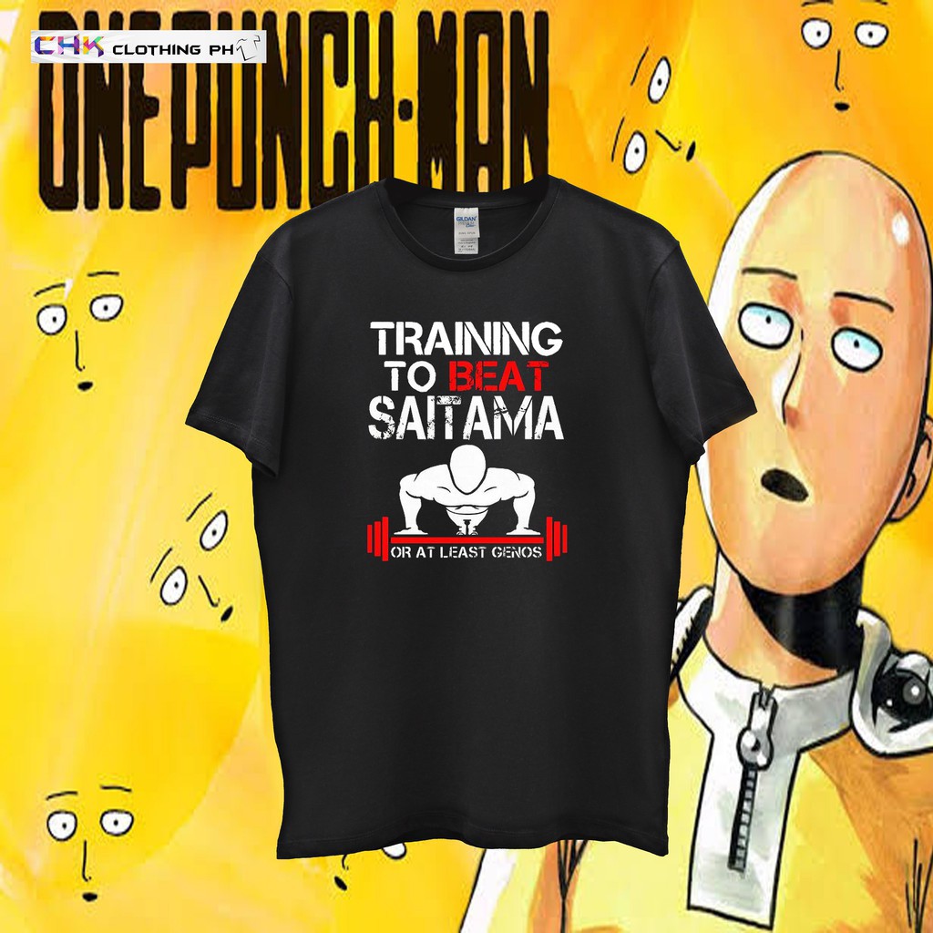 Siêu phẩm áo thun One Punch Man / Training To Beat Saitama - áo thun unisex cực đẹp - giá tốt nhất
