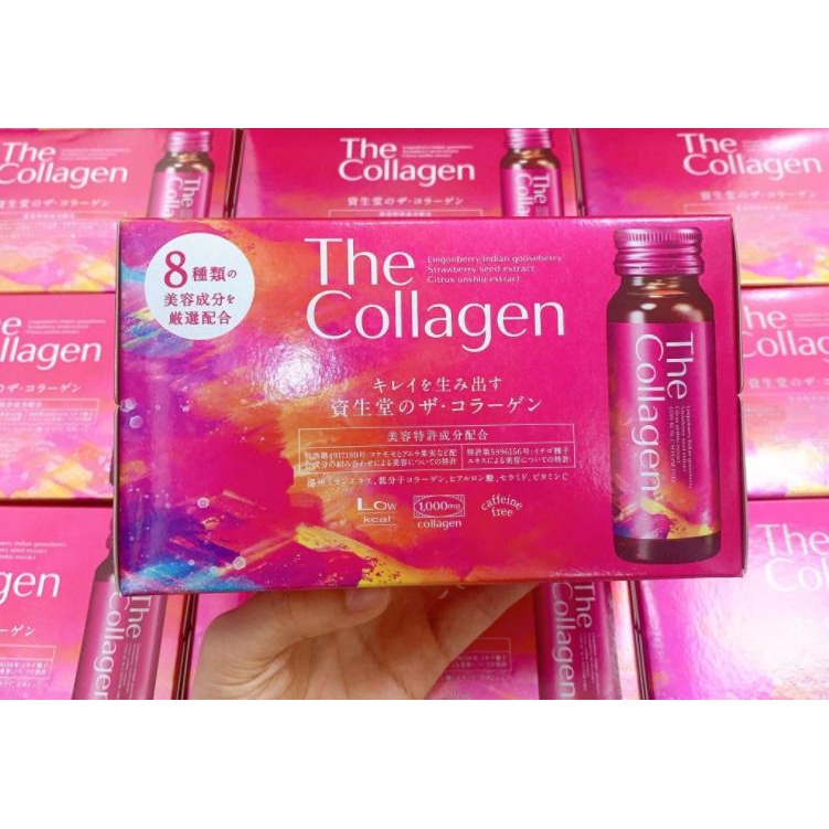 Nước Uống The Collagen Shiseido Low kcal 1000mg Nhật Bản 09/2023
