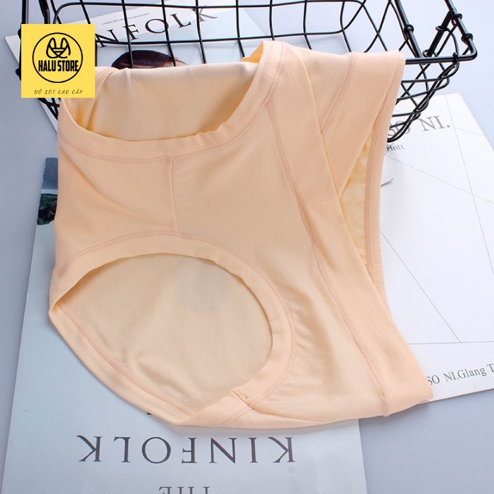 1875 Quần lót bầu cotton sợi tre tự nhiên mát lạnh cạp chéo đàn hồi tốt không bai nhão | BigBuy360 - bigbuy360.vn