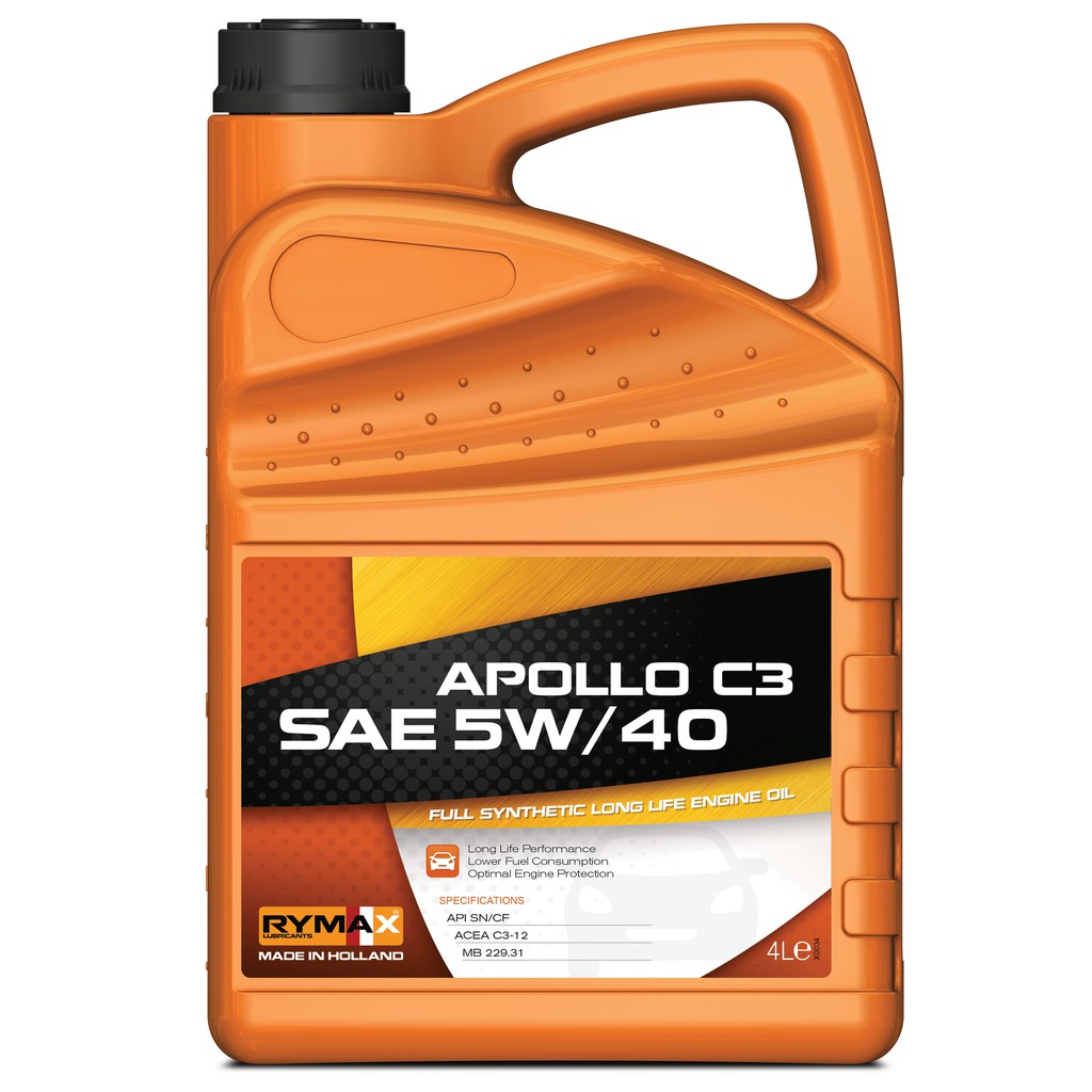 Apollo C3 SAE 5W/40- Dầu Nhớt Ô Tô 100% Tổng Hợp Kéo Dài Tuổi Thọ