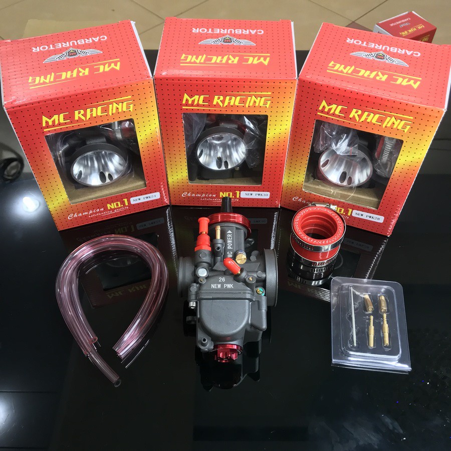 Bình Xăng Con OKO Ga Dẹp New PWK (Size 24 26 28 30mm)