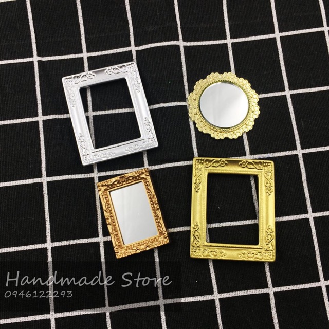 Khung ảnh, gương - Mô hình tỉ lệ 1:12