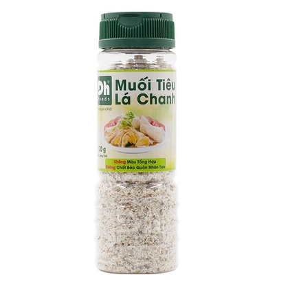 Muối Tiêu Lá Chanh DH FOOD 120G