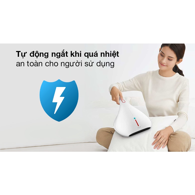 Máy Hút Bụi Giường Đệm Khử Khuẩn Xiaomi Deerma CM800 Diệt Khuẩn Bằng Tia UV - Hàng Chính Hãng