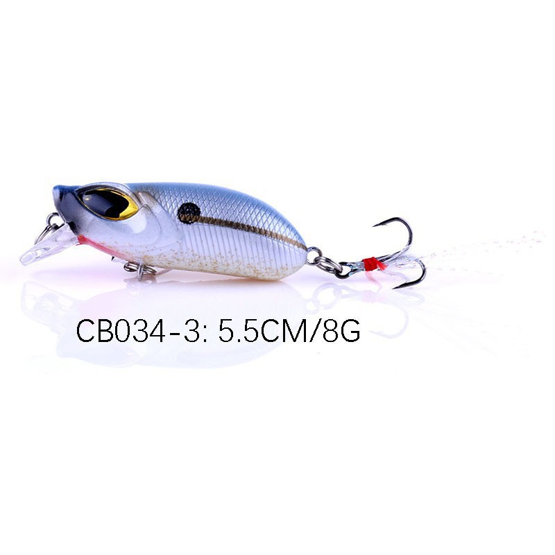 [SALE]  Mồi Mininow Lure Mắt 3D dài 5,5cm nặng 8gam