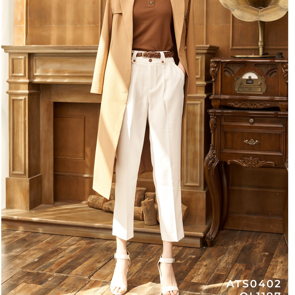 Quần baggy ly bung Emspo đỉa cạp thân trước QL1197