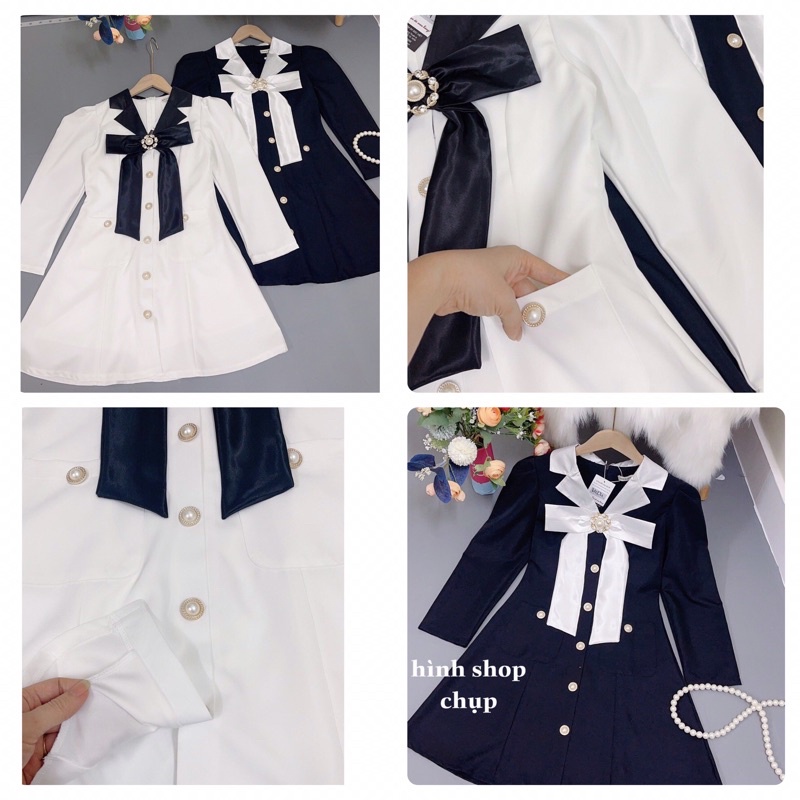 Váy thắt nơ siêu xinh siêu sang cho bạn gái