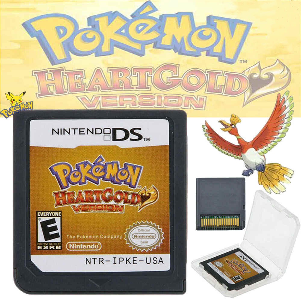 Thẻ Game Pokemon Platinum Heartgold Soulsilver Cho Nintendo 3ds Ds Lite Dsi Nds