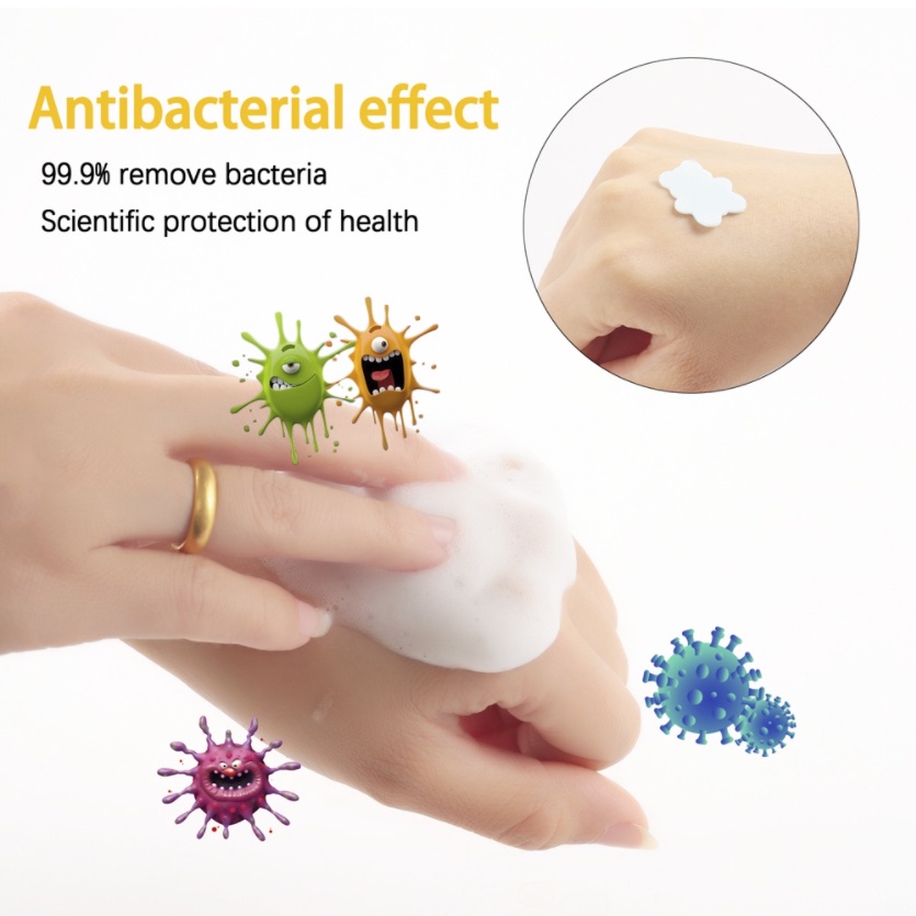 (120 chiếc) Giấy xà phòng vảy dùng một lần để di động, kháng khuẩn. | BigBuy360 - bigbuy360.vn