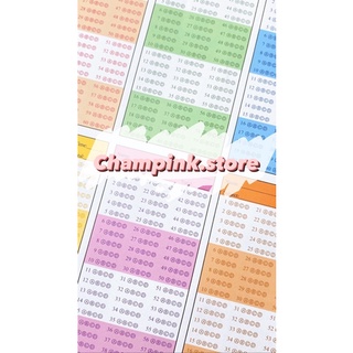(003) PHIẾU TRẮC NGHIỆM 60 câu - 36 tờ