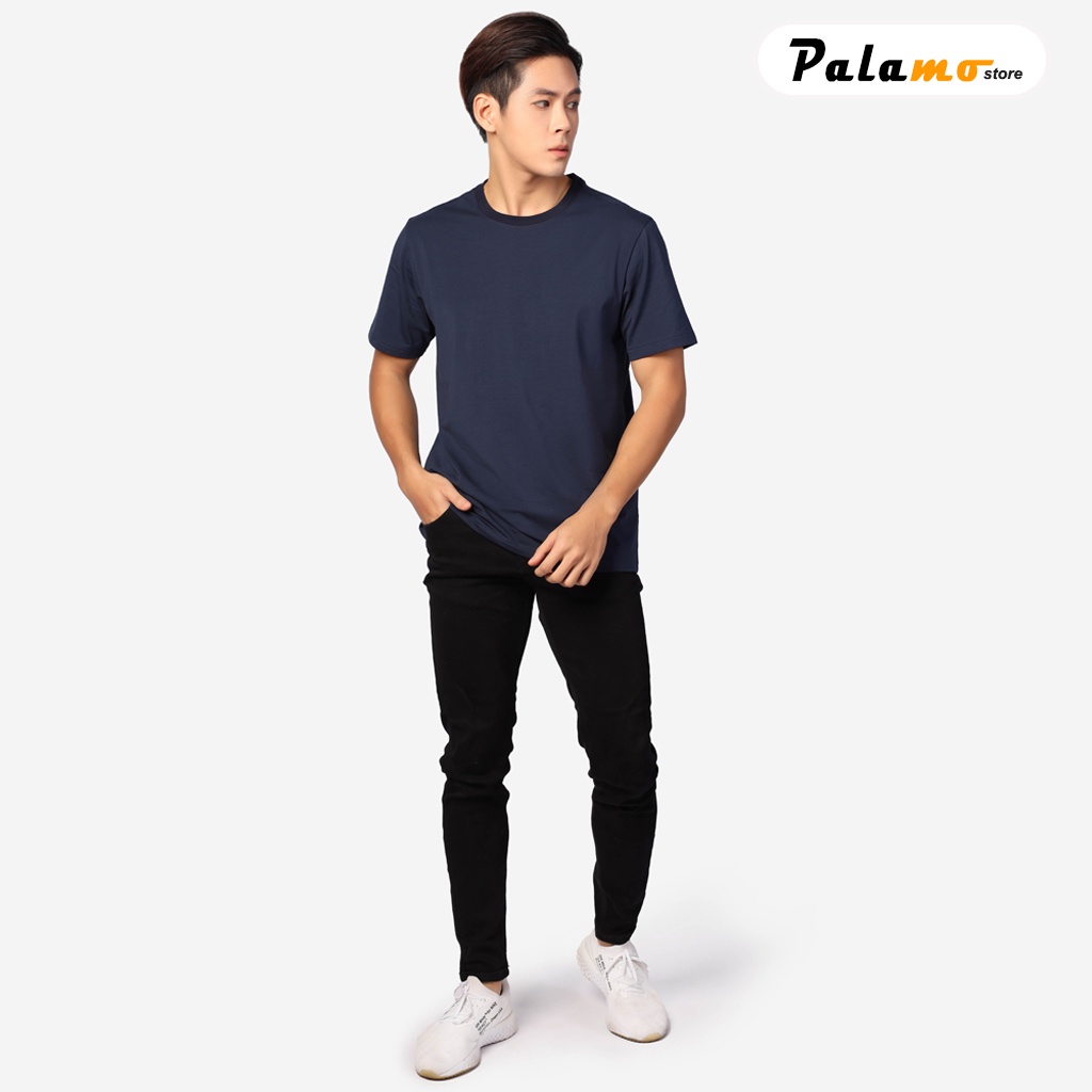 Áo thun nam COTTON COMPACT chống nhăn, áo phông nam trơn cổ tròn BASIC trẻ trung cá tính chuẩn FORM PALAMO | BigBuy360 - bigbuy360.vn