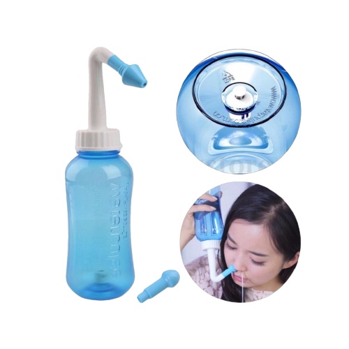 BÌNH RỬA, VỆ SINH LÀM SẠCH KHOANG MŨI, MIỆNG WATERPLUSE NASAL DUNG TÍCH 300ML PHÙ HỢP CHO CẢ NGƯỜI LỚN VÀ TRẺ NHỎ