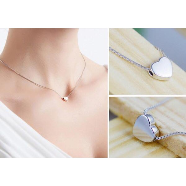 RẺ VÔ ĐỊCH  Dây chuyền trái tim xinh xắn dành cho nữ