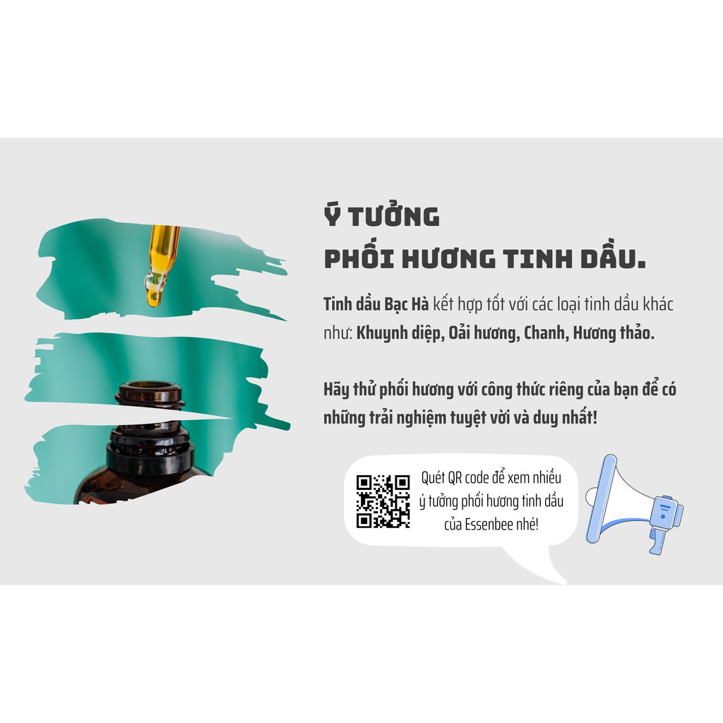 Tinh dầu Bạc Hà Nhật Bản – Essenbee – 20ml
