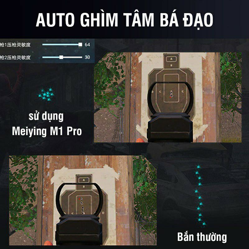 Mua 1 tặng 5 MEIYING M1 PRO - Bộ chuyển đổi chơi game PUBG Mobile, Free Fire, COD