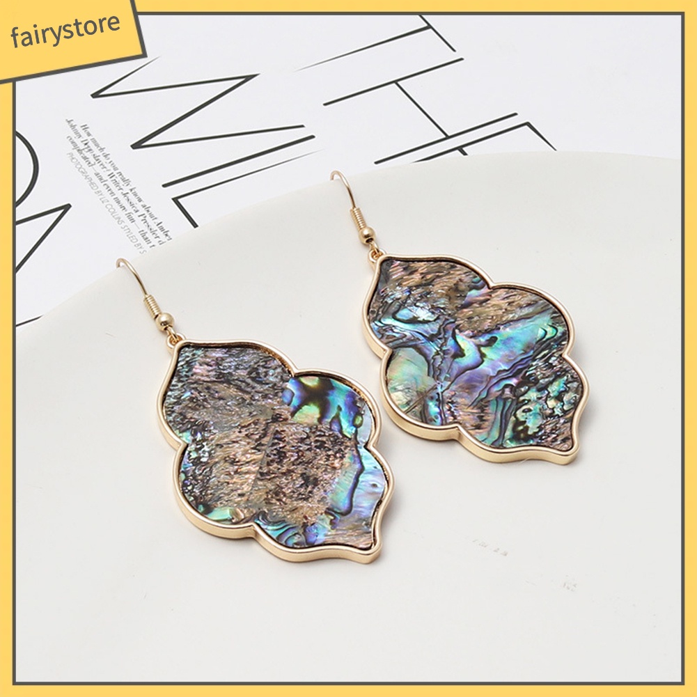 Bông Tai Mặt Tròn Họa Tiết Da Báo Thời Trang Cho Nữ