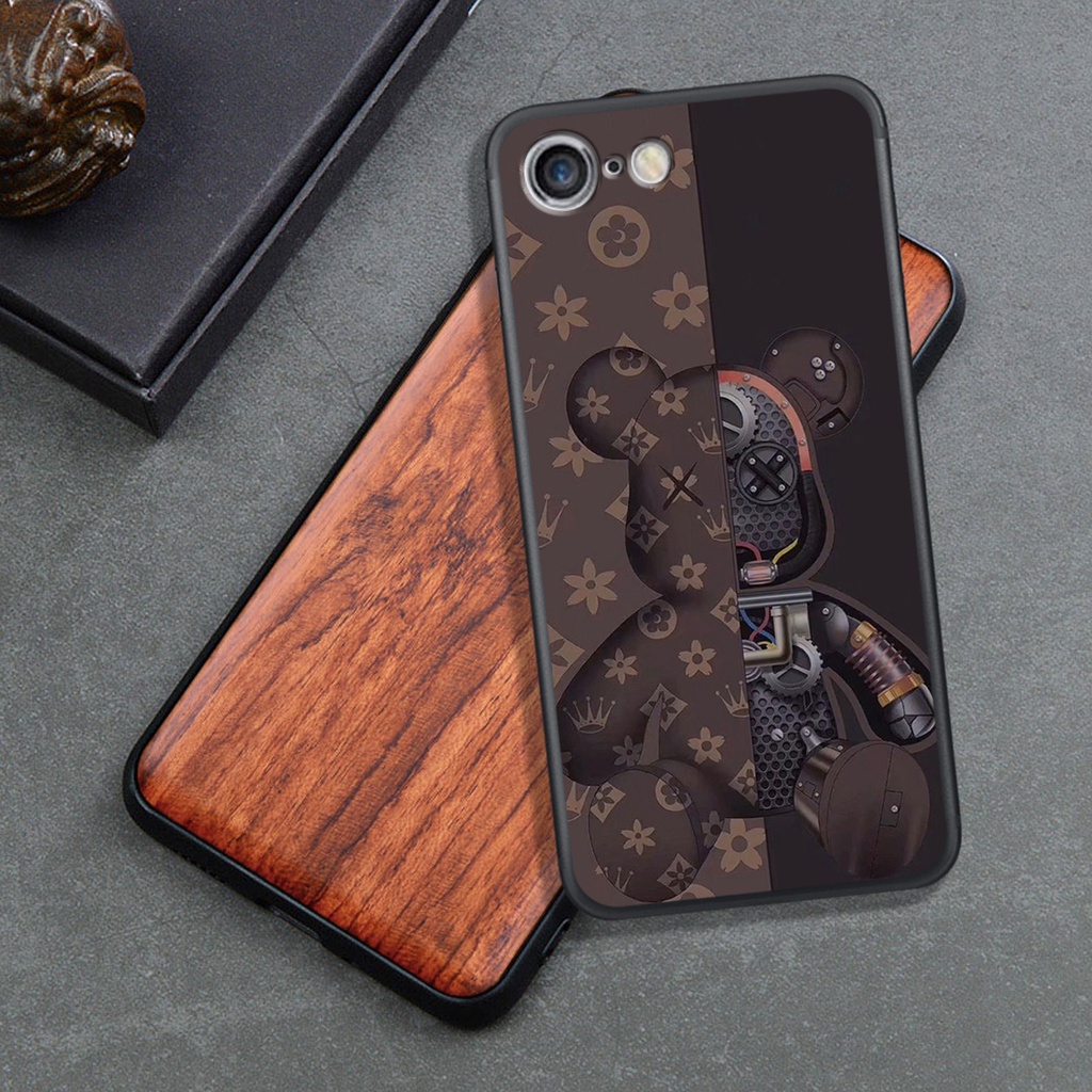 Ốp Lưng Iphone 5G - 6G - 6S - 7G - 8G  , In Hình Bear@RoboT, Bao Ngầu, Phong Cách.