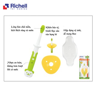 Bàn Chải Bước 2 Richell RC98175 (trên 8 tháng)