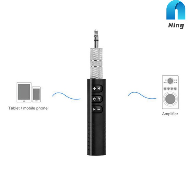 Thiết Bị Nhận Tín Hiệu Âm Thanh Bluetooth mini Giắc Cắm 3.5mm Dùng Trong Xe Hơi
