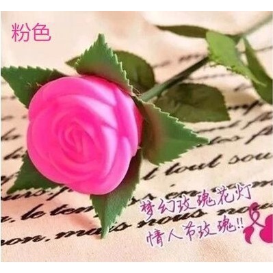 Hoa Hồng Giả Phát Sáng Trang Trí Lễ Tình Nhân