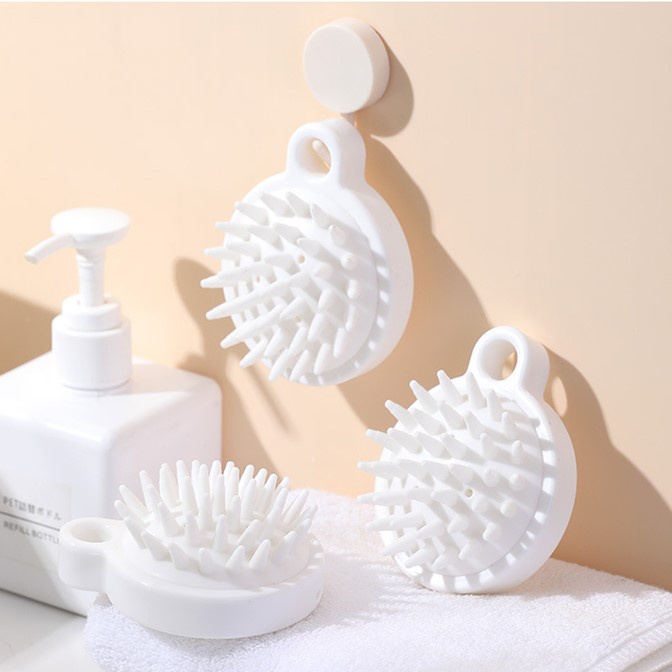 Lược gội đầu SILICONE giúp massage da đầu giảm rụng tóc