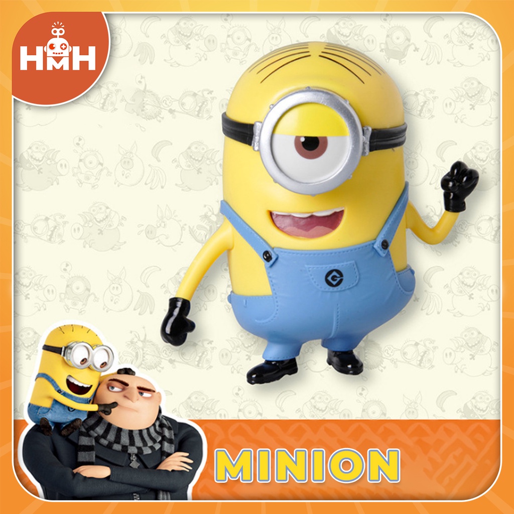 Mô hình Minions dễ thương, ngộ nghĩnh - Figure trang trí để bàn Minions