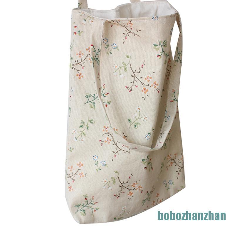Túi Xách Vải Lanh Cotton Thời Trang Cho Nữ