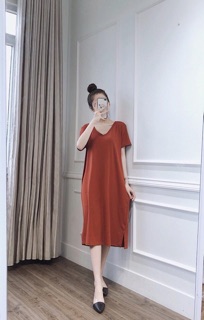 ĐẦM SUÔNG CỔ TIM DÂY CHÉO LƯNG 🎈