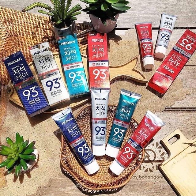 Kem Đánh Răng Hàn Quốc MEDIAN DENTAL IQ 93% 120g