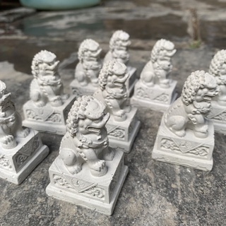 Tượng sư tử mini tiểu cảnh