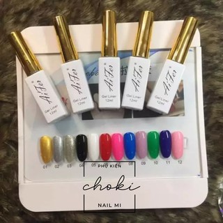  Sơn cọ vẽ nét gel Aifer Gel Liner trang trí móng CHOKI NAIL MI - CN