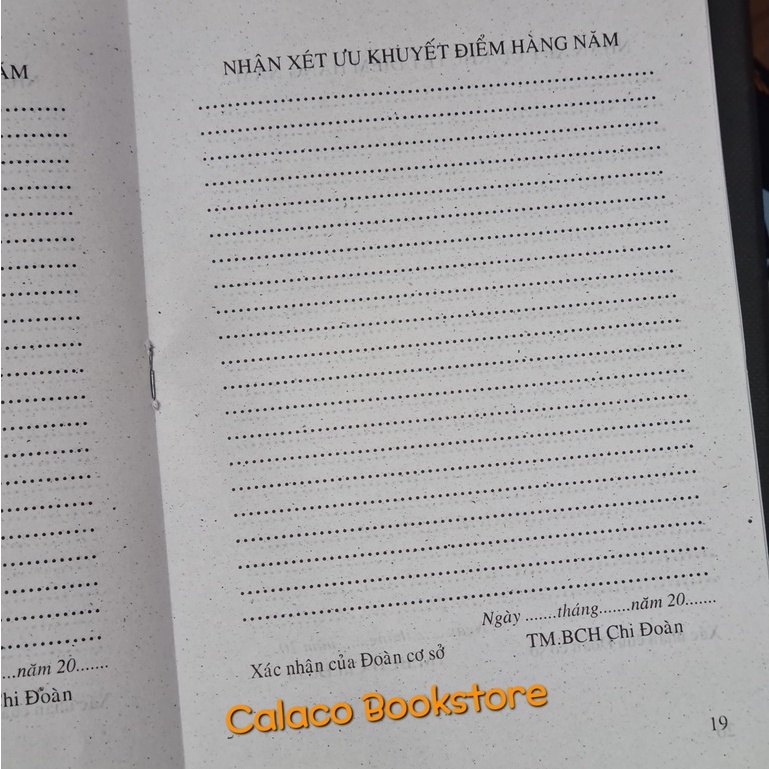 Sổ Đoàn Viên - Huy Hiệu Đoàn Đội Loại Tốt