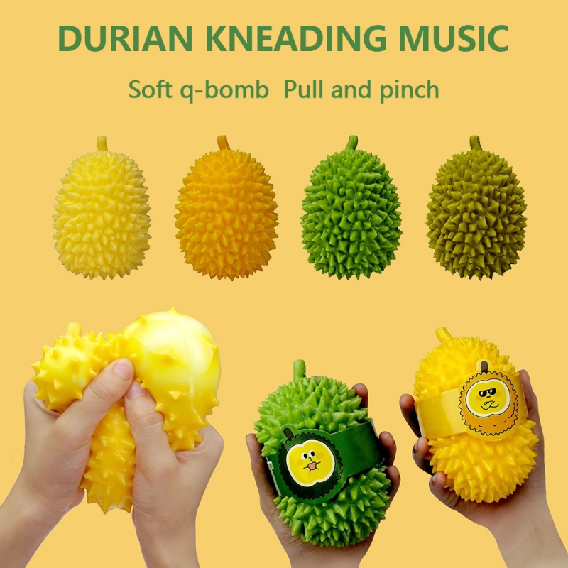 Đồ chơi hình trái sầu riêng nắn bóp giúp giảm căng thẳng