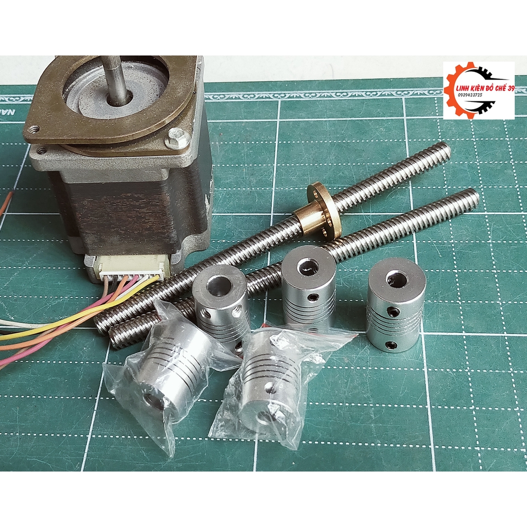 Khớp nối trục mềm 6.35mm_8mm