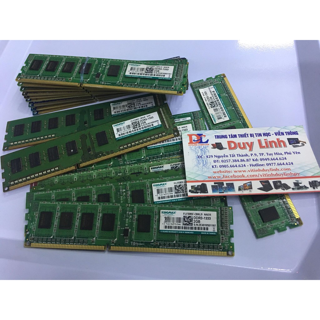 Ram ddr3 2G bus 1333 kingmax