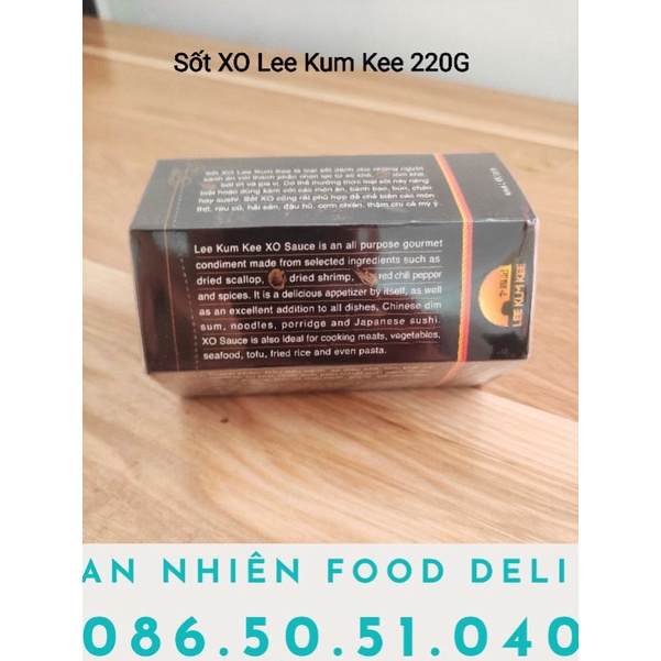 Sốt XO Lee Kum Kee 220G( Sốt Sò Điệp Đặc Biệt )