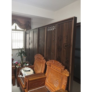 Bình Phong ,Vách Ngăn Trang Trí Cá Chép Có Đế Hộp Ngăn Phòng Khách Lối Vào-Gỗ MDF 15mm chống Mọt Đa Năng KIKO VN 1080