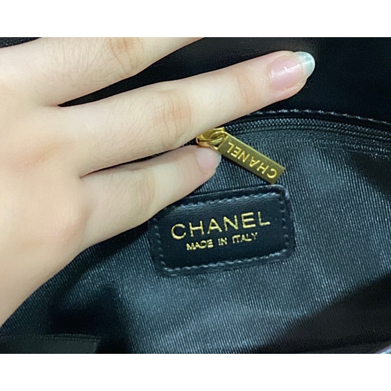 túi Chanel Vip gift dây trai (size 19x11x7cm)