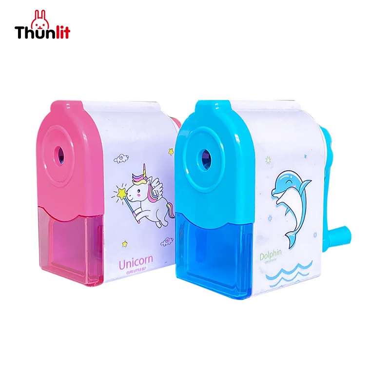 Đồ chuốt bút chì Thunlit bằng nhựa ABS hình hoạt hình đáng yêu cho trẻ