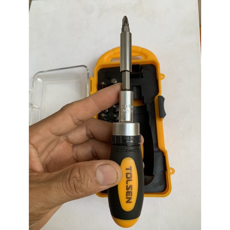 Bộ mũi vít gia đình Tolsen 20034 26 chi tiết thông dụng