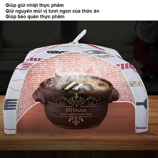 Combo 2 Lồng Bàn Đậy Thực Phẩm Ngăn Bụi