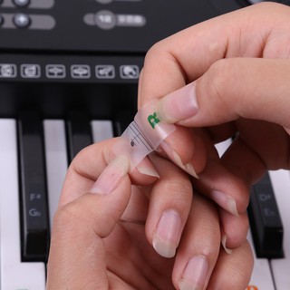 Set miếng dán bàn phím đàn piano
