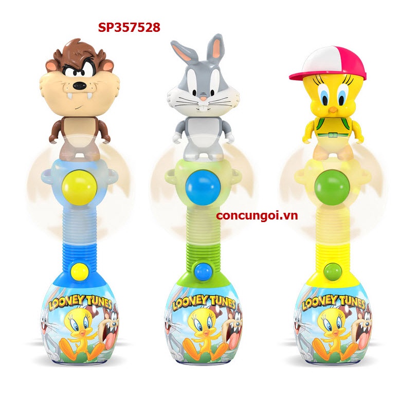Kẹo cây quạt đồ chơi LOONEY TUNES Relkon 10g
