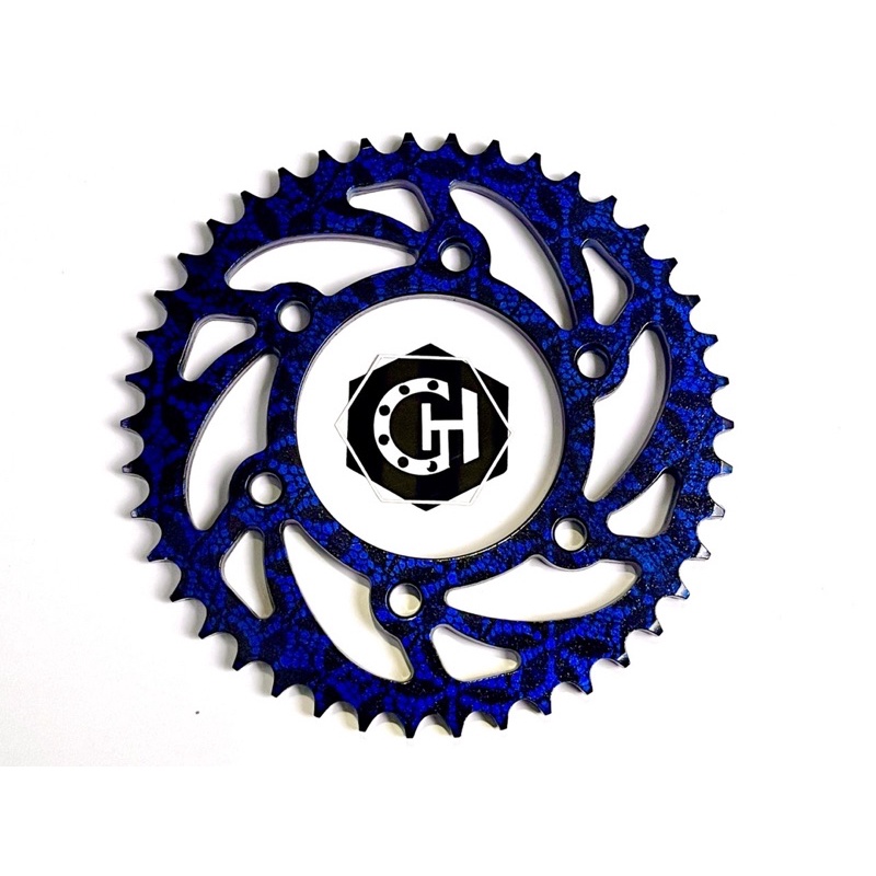 Nhông sên dĩa EXCITER150 42T  - WINNER 44T hoa văn thương hiệu GH  hàng chất lượng cao