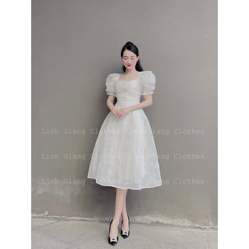 [SALE 50% FREE SHIP] ĐẦM TIỂU THƯ ĐI DỰ TIỆC CƯỚI SIÊU XINH VỚI PHONG CÁCH THIẾT KẾ HÀN QUỐC, EO ÔM TÀ VÁY XÒE TÔN DÁNG