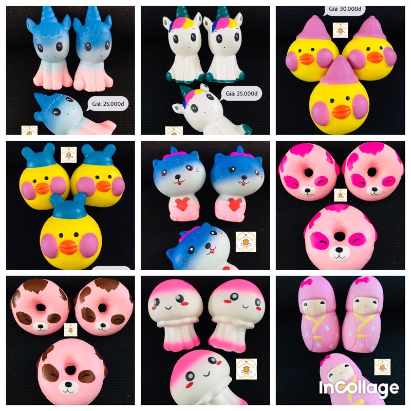 SQUISHY ĐỒ CHƠI GIẢM CĂNG THẲNG