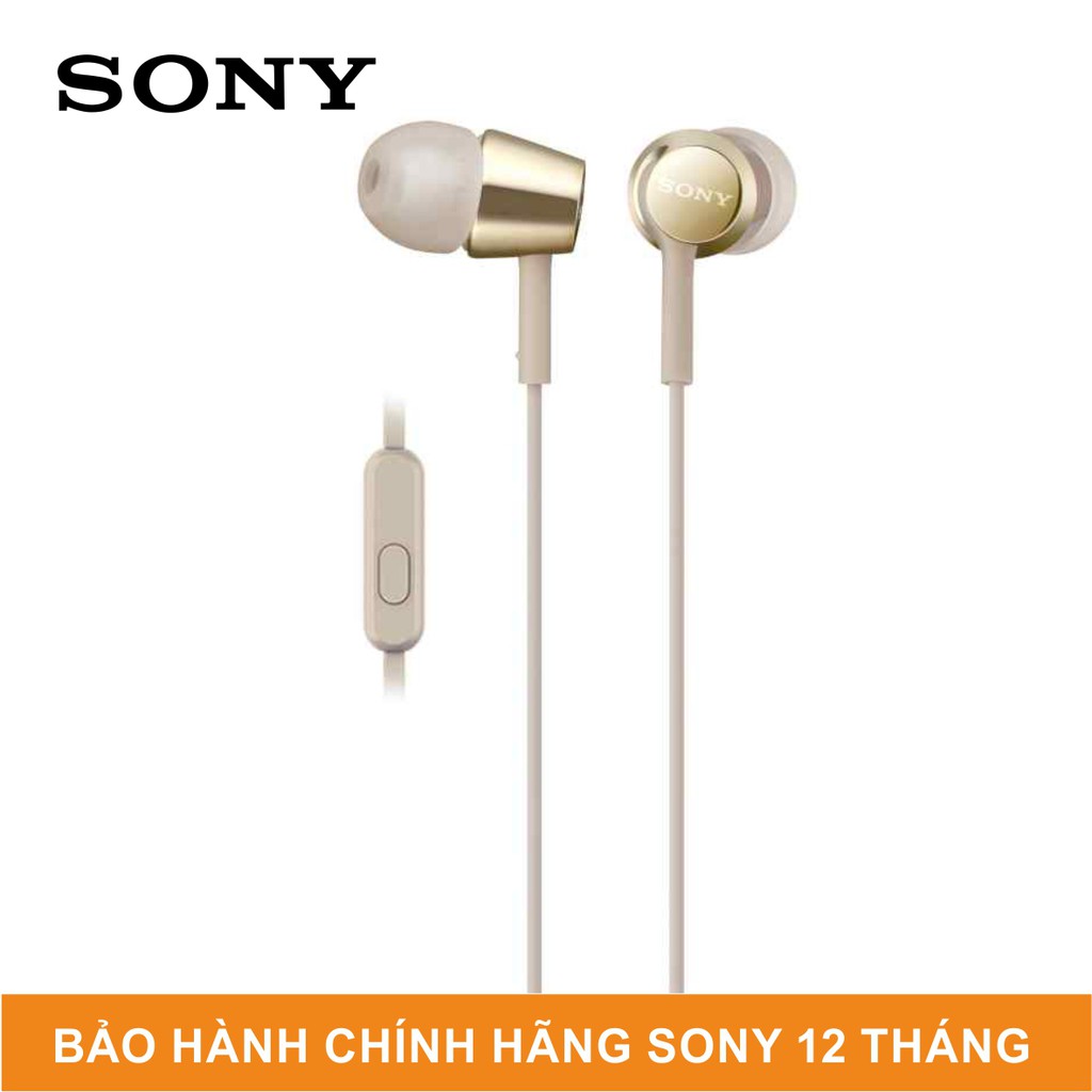 Tai Nghe Nhét Tai Sony EX155AP - Hàng Chính Hãng Sony Việt Nam